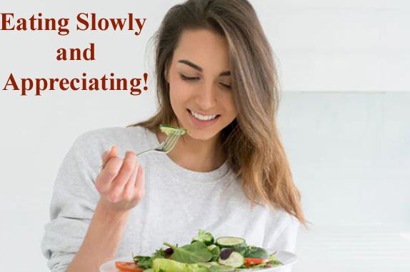 Lose weight... eat slowly!